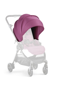 Textil till sufflett, City Tour Lux, Rosewood