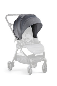 Textil till sufflett, City Tour Lux, Ash