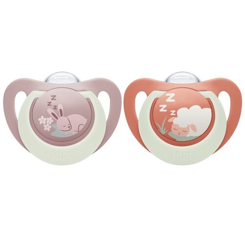 NUK First Choice Pacifier Night 6-18m